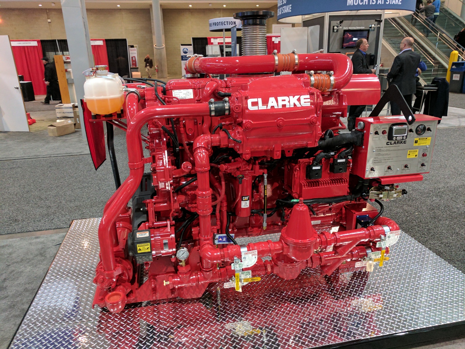 Clarke to Assemble Caterpillar Engines