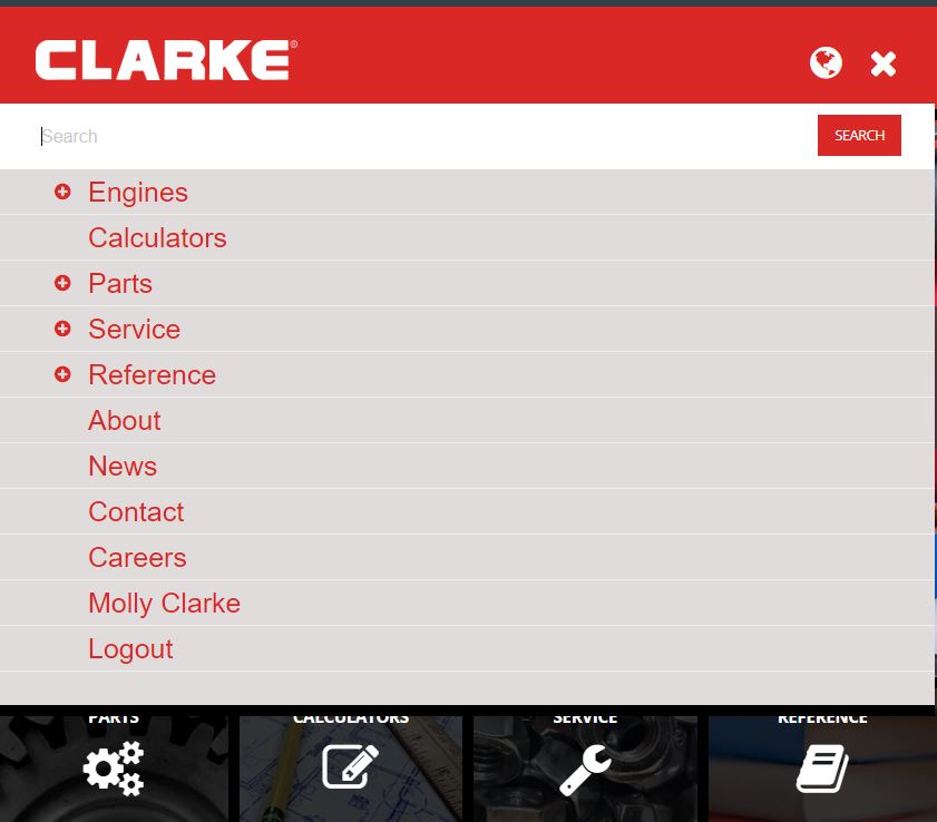 New Website Navigation